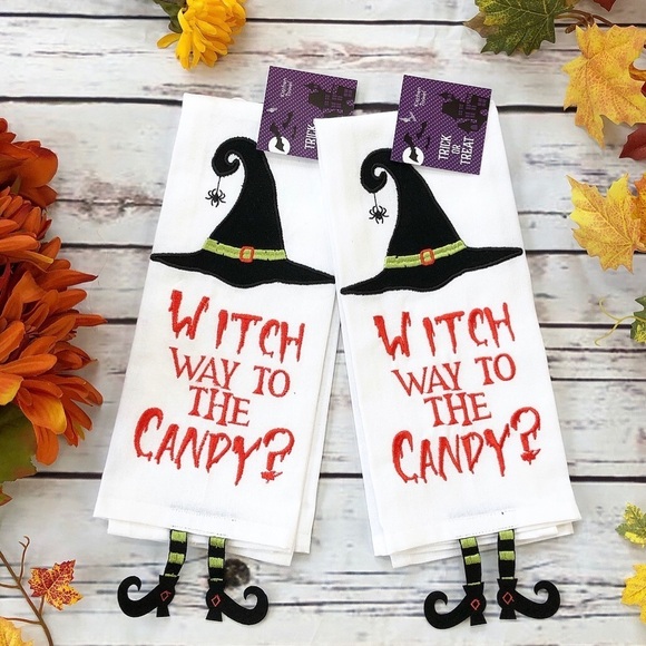 Other - KITCHEN Towels Set of 2 Embroidered.